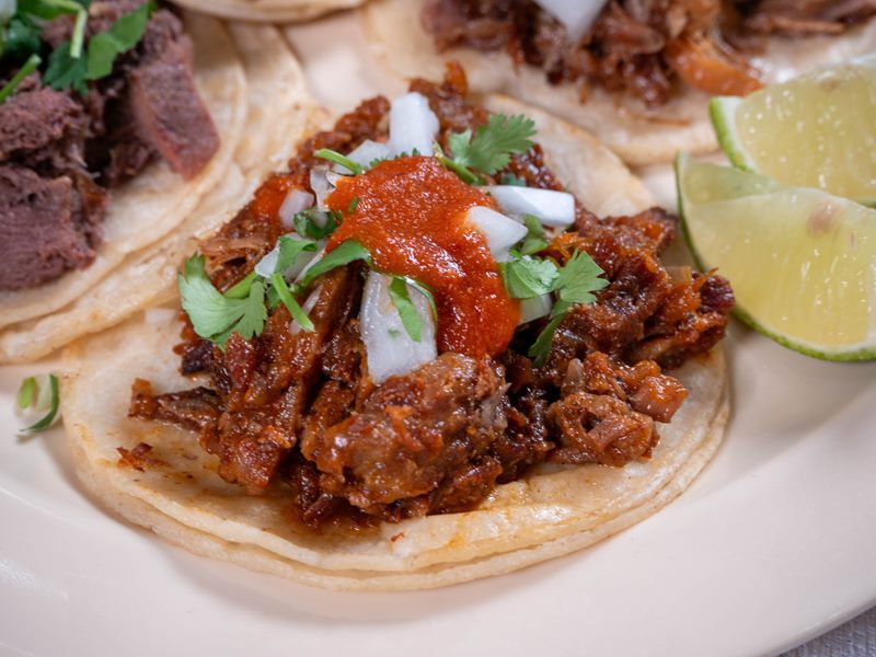 Sergio's Taco food